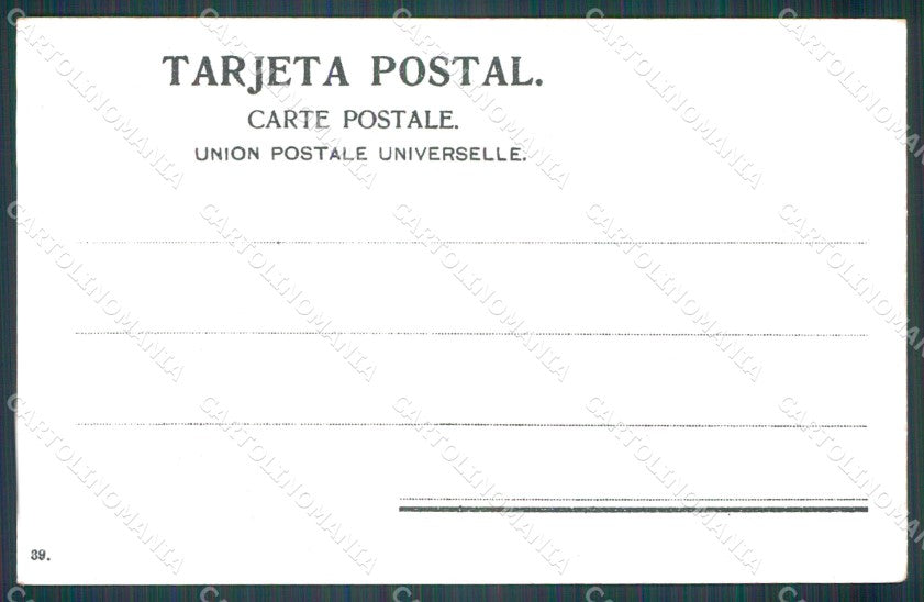 Argentina Buenos Aires Avenida Montes de Oca postcard XP0753 – retro