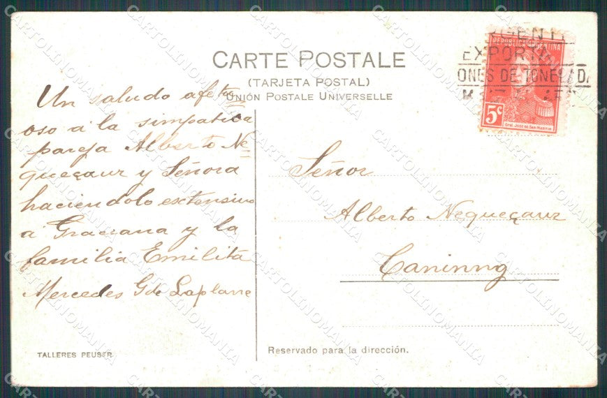 Argentina Bahia Blanca Puerto Militar Darsena postcard XP0762 – retro