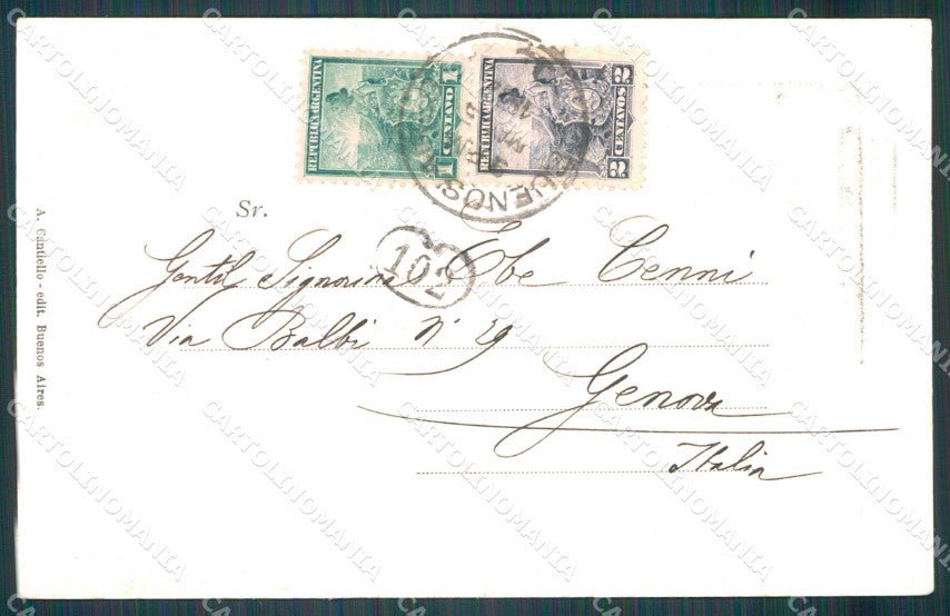 Argentina Buenos Aires Pabellon Argentino postcard XP0764 – retro