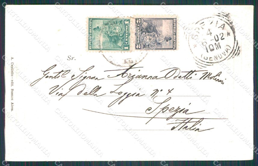 Argentina Buenos Aires Facultad de Derecho postcard XP0768 – retro