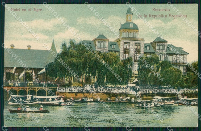 Argentina Hotel en el Tigre postcard XP0773 – fronte