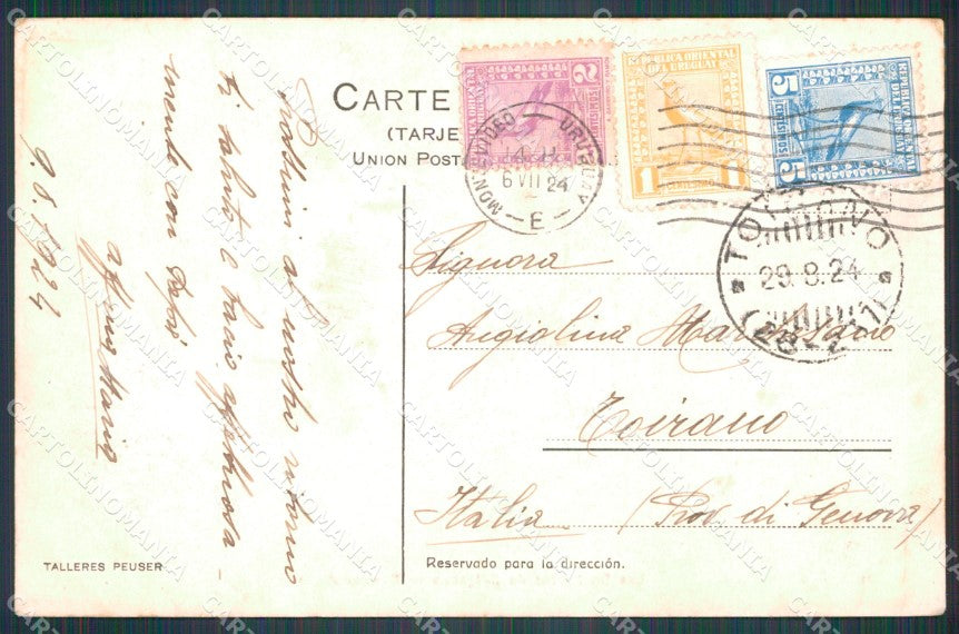 Argentina Buenos Aires Las Barrancas de Belgrano postcard XP0777 – retro