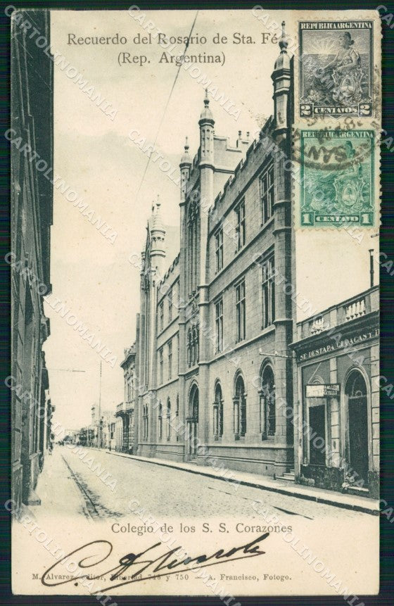 Argentina Rosario de Santa Fe Colegio de los Corazones postcard XP0795 – fronte