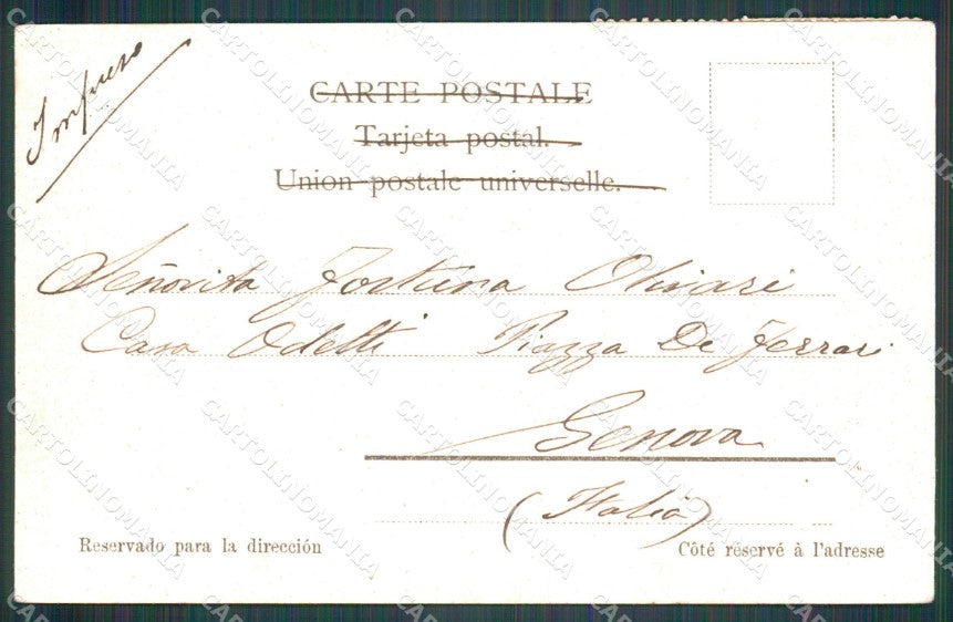 Argentina Rosario de Santa Fe Colegio de los Corazones postcard XP0795 – retro