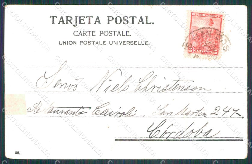 Argentina Buenos Aires Puente Levadizo de Barracas REPAIRED postcard XP0818 – retro