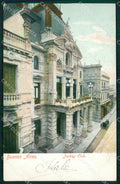 Argentina Buenos Aires Jockey Club postcard XP0819 – fronte