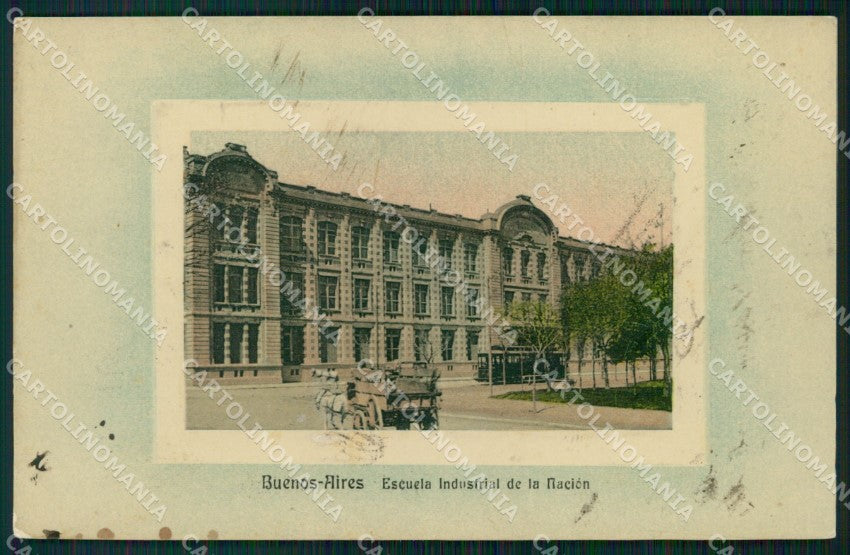 Argentina Buenos Aires Escuela Industrial de la Nacion postcard XP0822 – fronte