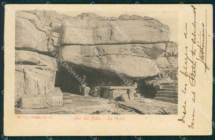 Argentina Mar del Plata La Gruta postcard XP0834 – fronte
