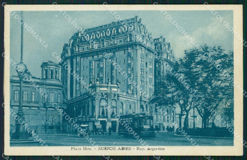 Argentina Buenos Aires Plaza Hotel postcard XP0835 – fronte