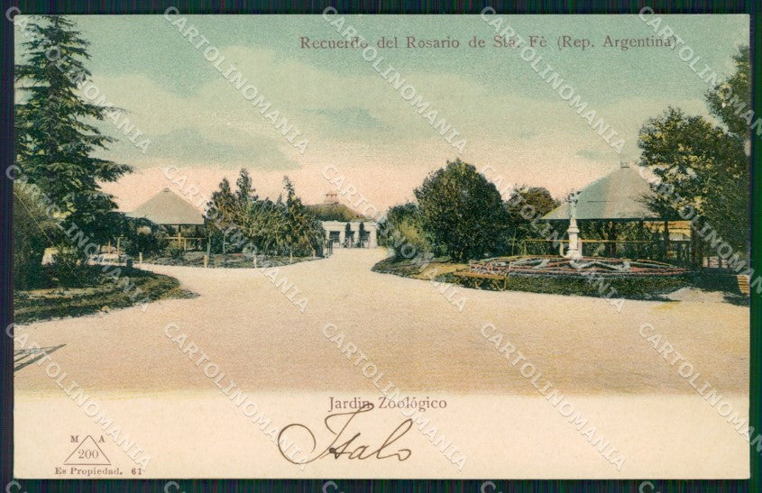 Argentina Rosario de Santa Fe Jardin Zoologico postcard XP0843 – fronte