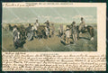Argentina Types Ethnic Jugando a la Taba postcard XP0864 – fronte