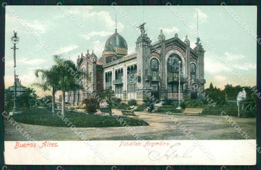 Argentina Buenos Aires Pabellon Argentino postcard XP0871 – fronte