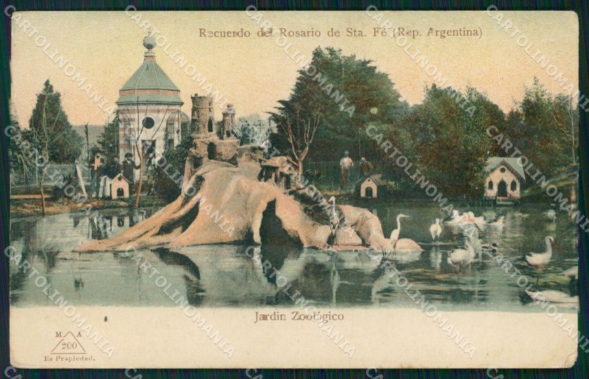 Argentina Rosario de Santa Fe Jardin Zoologico postcard XP0873 – fronte