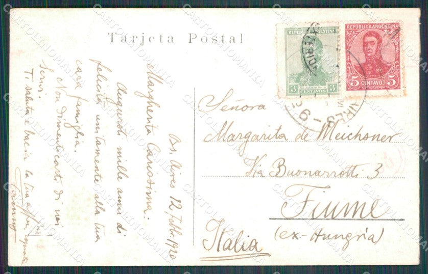 Argentina Buenos Aires Avenida Alvear RPPC postcard XP0878 – retro