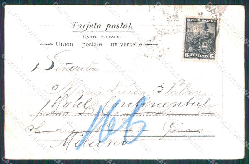 Argentina Buenos Aires Quinta en Tigre Rio Carapachay postcard XP0879 – retro