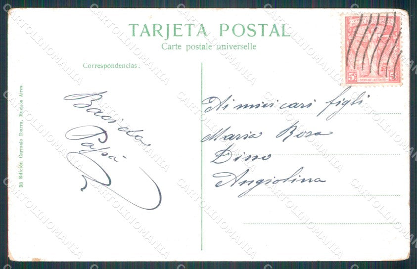 Argentina Buenos Aires Teatro Colon postcard XP0882 – retro
