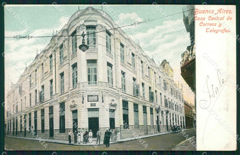 Argentina Buenos Aires Casa Central de Correos y Telegrafos postcard XP0895 – fronte