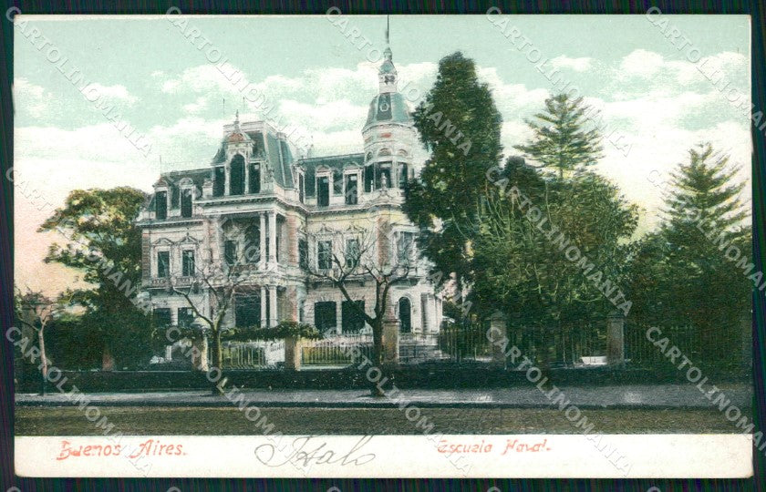 Argentina Buenos Aires Escuela Naval postcard XP0909 – fronte