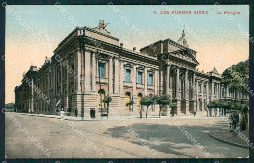 Argentina Buenos Aires La Morgue CREASE postcard XP0940 – fronte