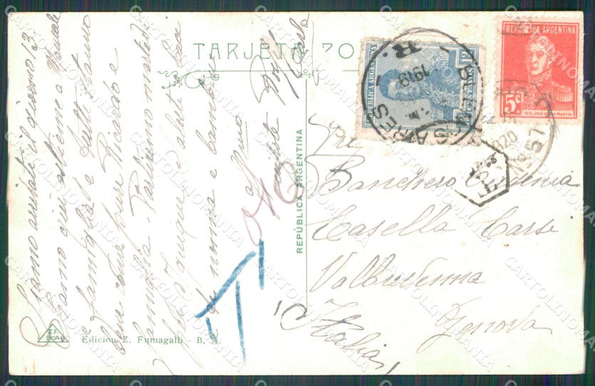 Argentina Buenos Aires La Morgue CREASE postcard XP0940 – retro