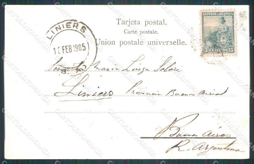Argentina Rocas del Alumbre postcard XP0961 – retro
