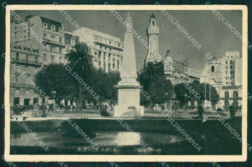 Argentina Buenos Aires Plaza Mayo postcard XP0970 – fronte