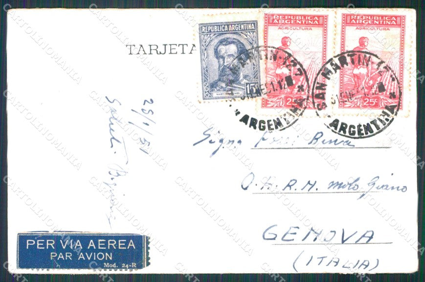 Argentina Buenos Aires Plaza Mayo postcard XP0970 – retro