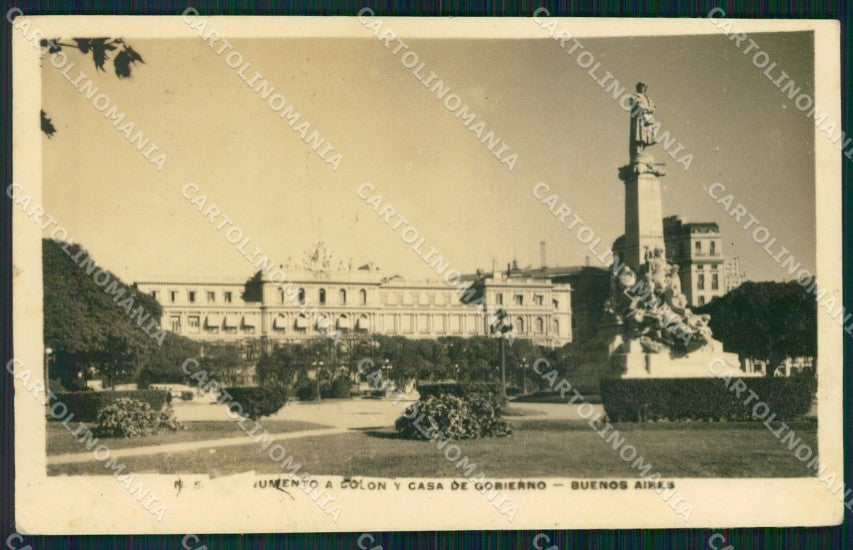 Argentina Buenos Aires Casa del Gobierno RPPC postcard XP0974 – fronte