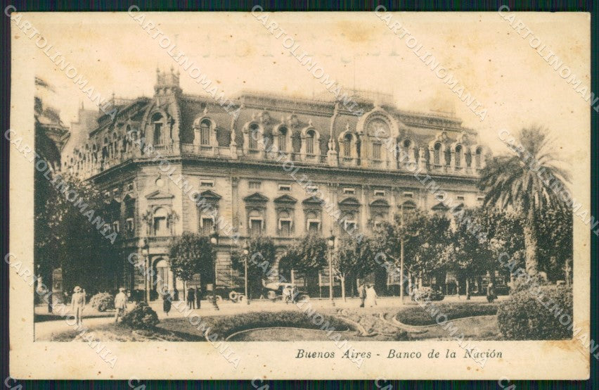 Argentina Buenos Aires Banco de la Nacion postcard XP0975 – fronte