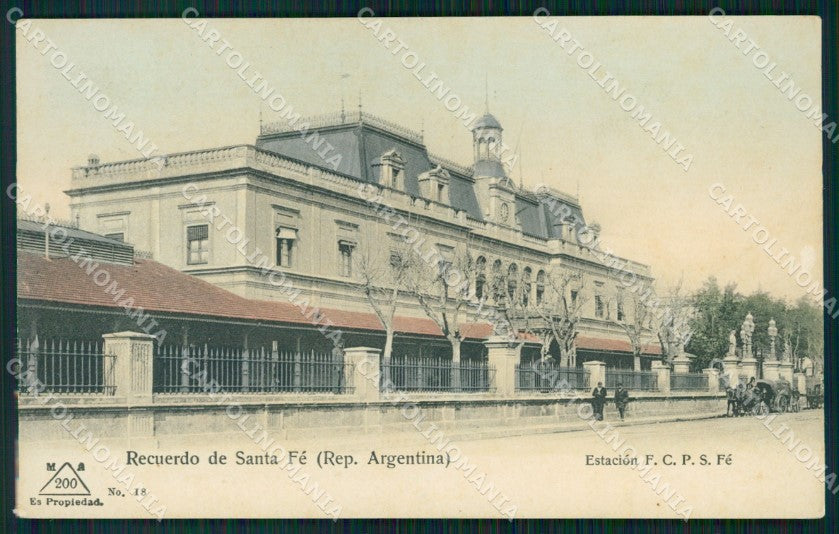 Argentina Santa Fe Estacion postcard XP0986 – fronte