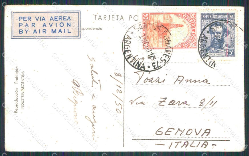 Argentina Buenos Aires Estacion Constitucion RPPC postcard XP0993 – retro