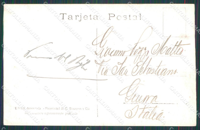 Argentina Mendoza Monumento de la Gloria RPPC postcard XP1002 – retro