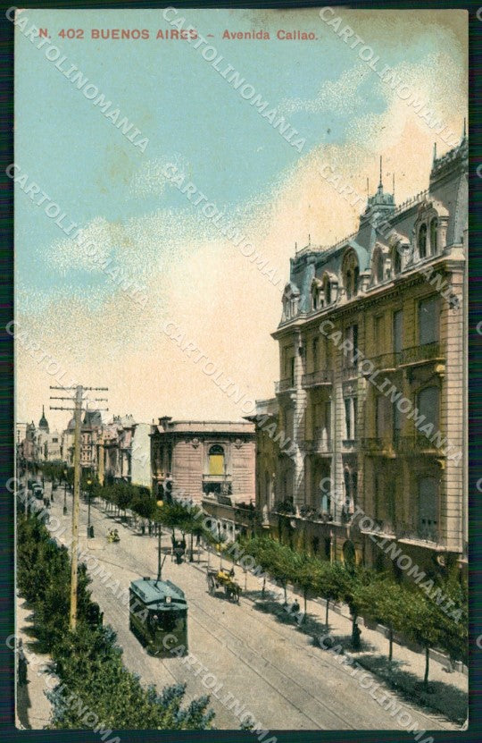 Argentina Buenos Aires Avenida Collao postcard XP1003 – fronte