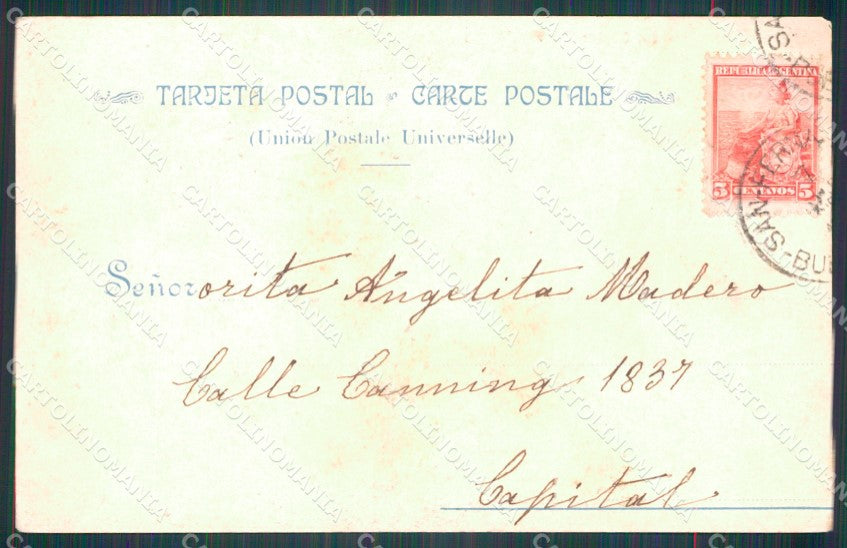 Argentina Buenos Aires Las Conchas postcard XP1005 – retro