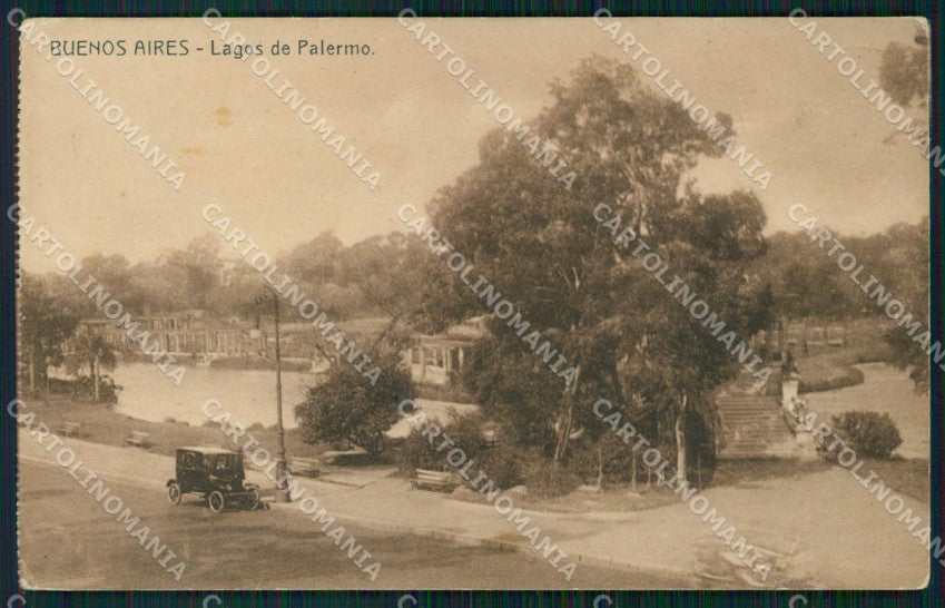 Argentina Buenos Aires Lagos de Palermo postcard XP1006 – fronte