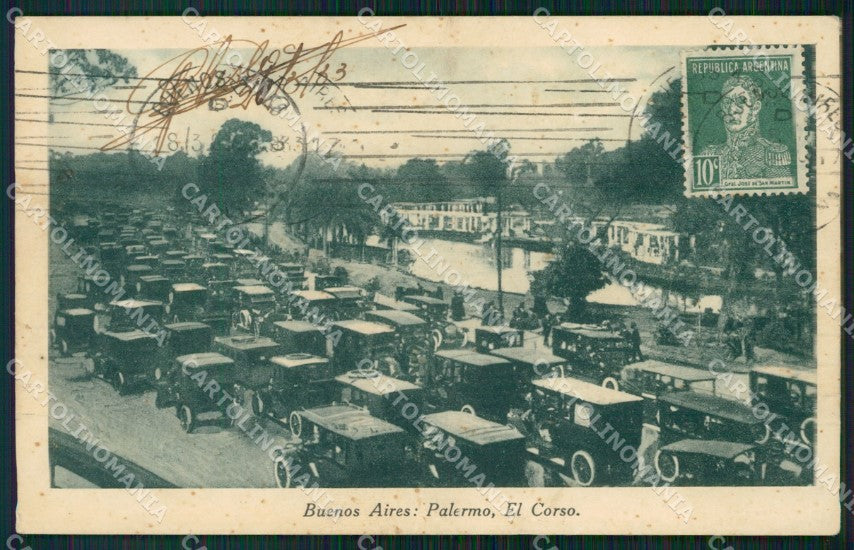 Argentina Buenos Aires El Corso postcard XP1017 – fronte