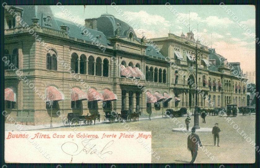 Argentina Buenos Aires Casa de Gobierno postcard XP1031 – fronte