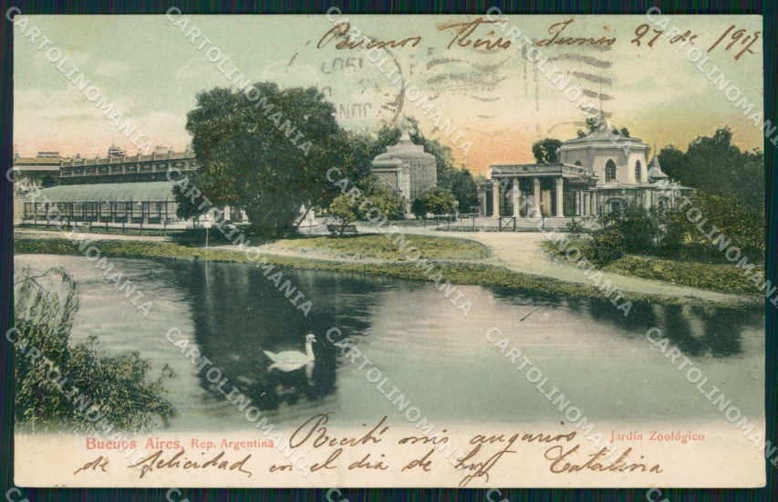 Argentina Buenos Aires Jardin Zoologico postcard XP1044 – fronte