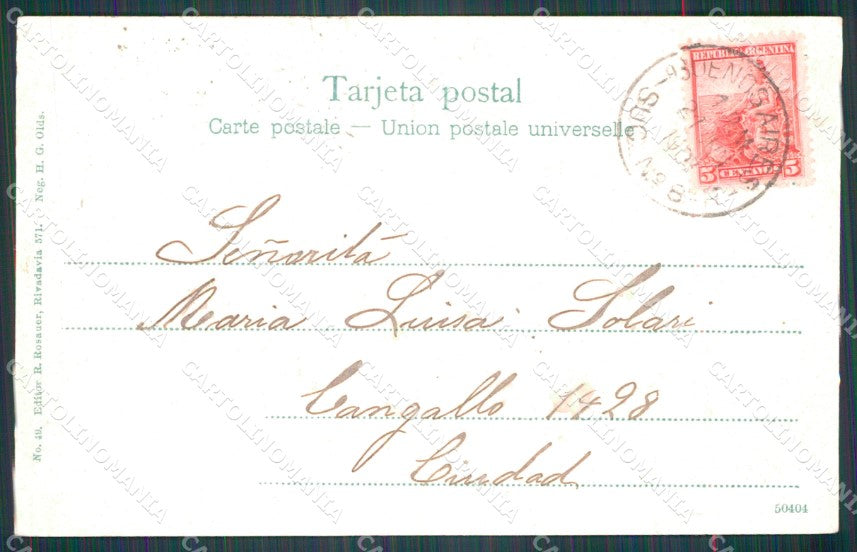 Argentina Buenos Aires Jardin Zoologico postcard XP1044 – retro