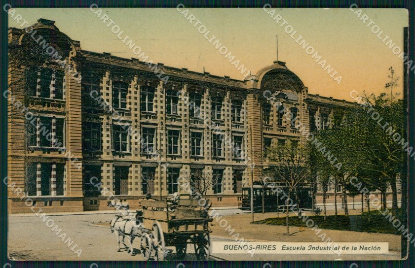 Argentina Buenos Aires Escuela Industrial de la Nacion postcard XP1045 – fronte