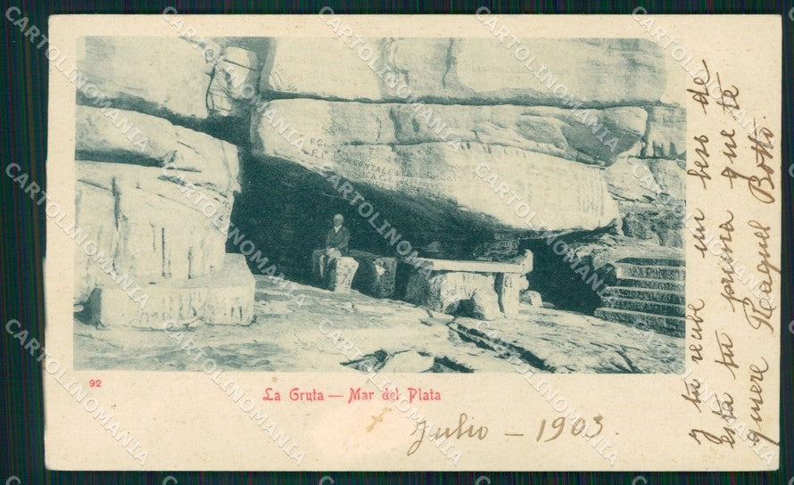 Argentina Mar del Plata La Gruta postcard XP1051 – fronte