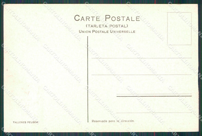 Argentina Santa Fe Avenida Galvez postcard XP1067 – retro