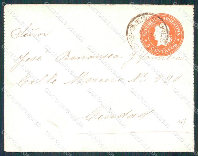 Argentina Buenos Aires ? Feliz Ano Nuevo postcard XP1084 – retro