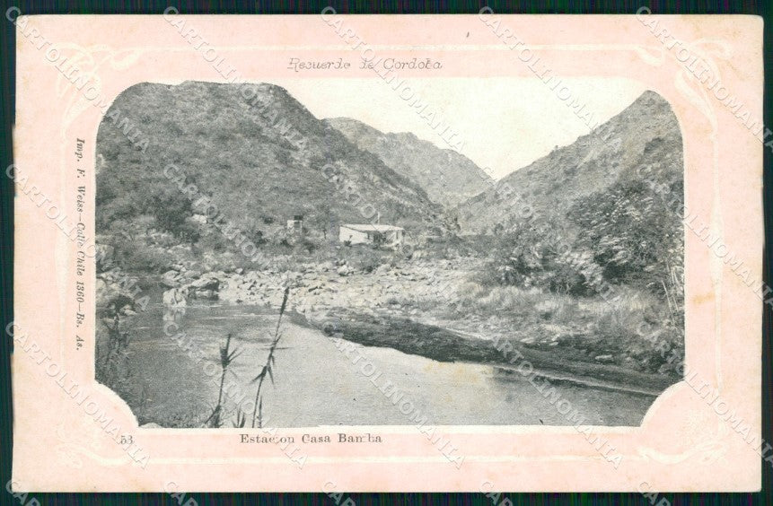 Argentina Cordoba Estacion postcard XP1086 – fronte