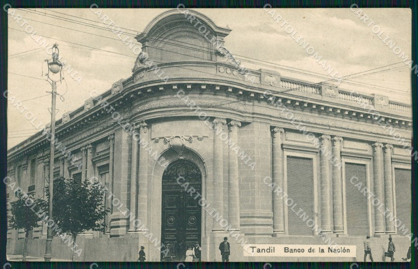 Argentina Tandil Banco de la Nacion postcard XP1096 – fronte