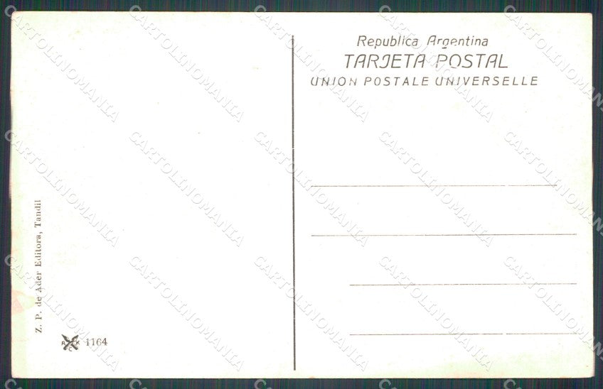 Argentina Tandil Banco de la Nacion postcard XP1096 – retro