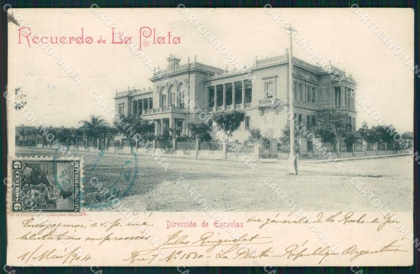 Argentina La Plata Direccion de Escuelas postcard XP1098 – fronte