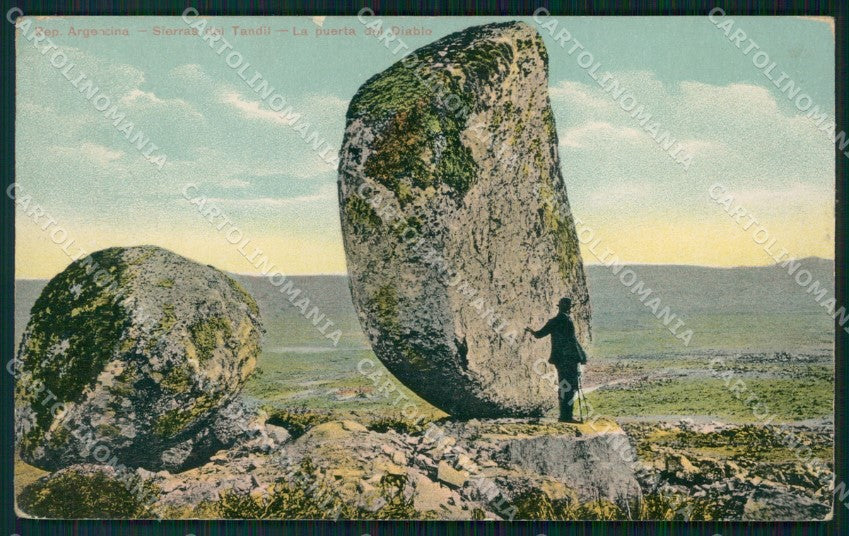Argentina Sierra del Tandil La Puerta del Diablo postcard XP1106 – fronte