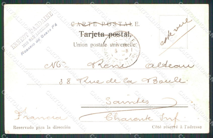 Argentina Rosario Plaza General Lopez UNGLUED postcard XP1108 – retro