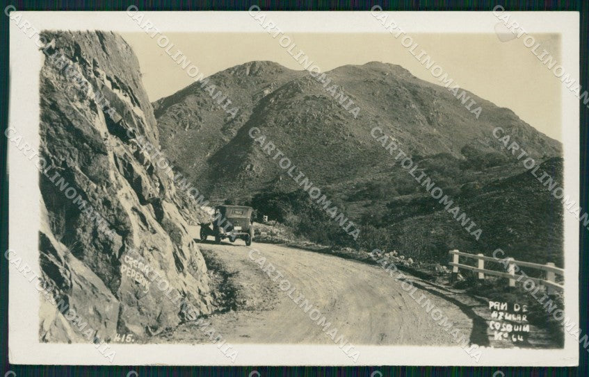 Argentina Cordoba Cosquin Pan de Azucar RPPC postcard XP1112 – fronte